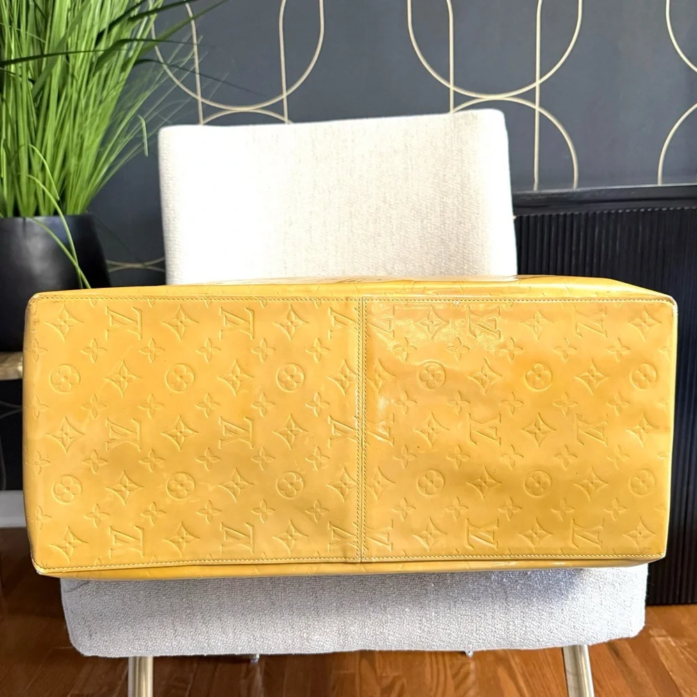 Authentic Louis Vuitton Reade GM Tote bag yellow - Picture 10 of 16